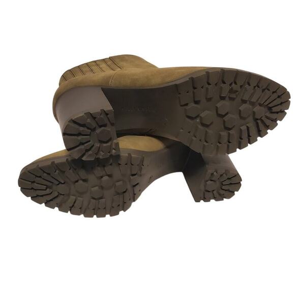 Kelly and Katie Olive Booties Boots Zipper and stretch seamed NWOT 11M - Picture 7 of 8